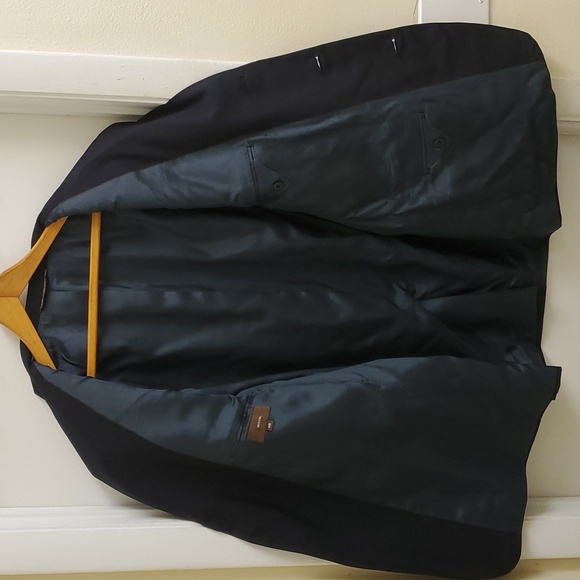 Merona 100% wool mens blazer size 44 regular - Picture 5 of 12